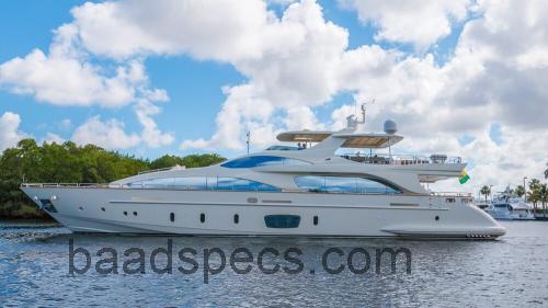 Azimut 105 tekniske specifikationer og anmeldelser